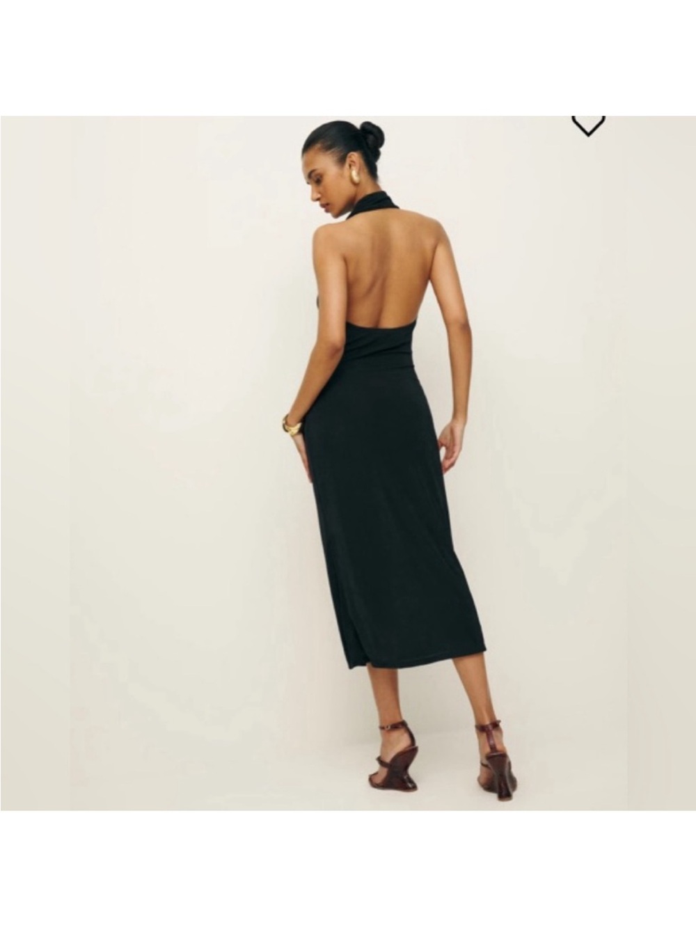 Reformation Consuela Knit Dress in Black
21